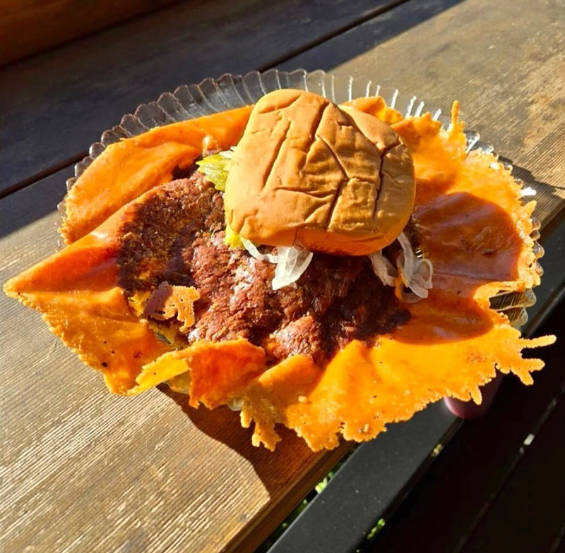 emerald mallard burger