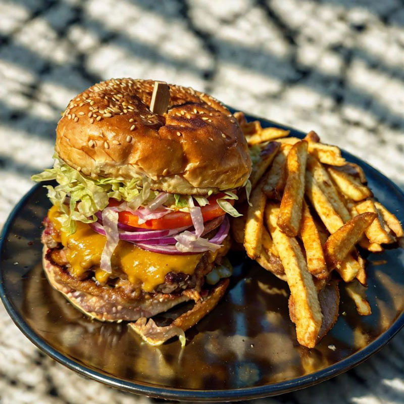 iron and vine burger