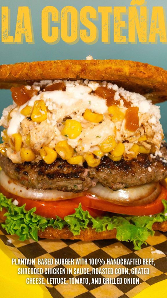La Costeña burger, el apartamento