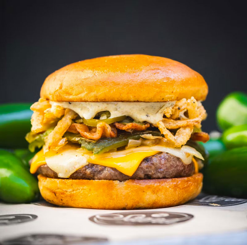 the stand jalapeno burger