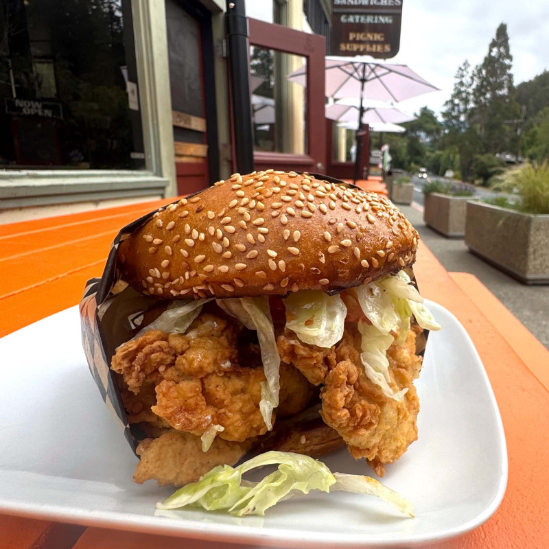 lagunitas chicken burger